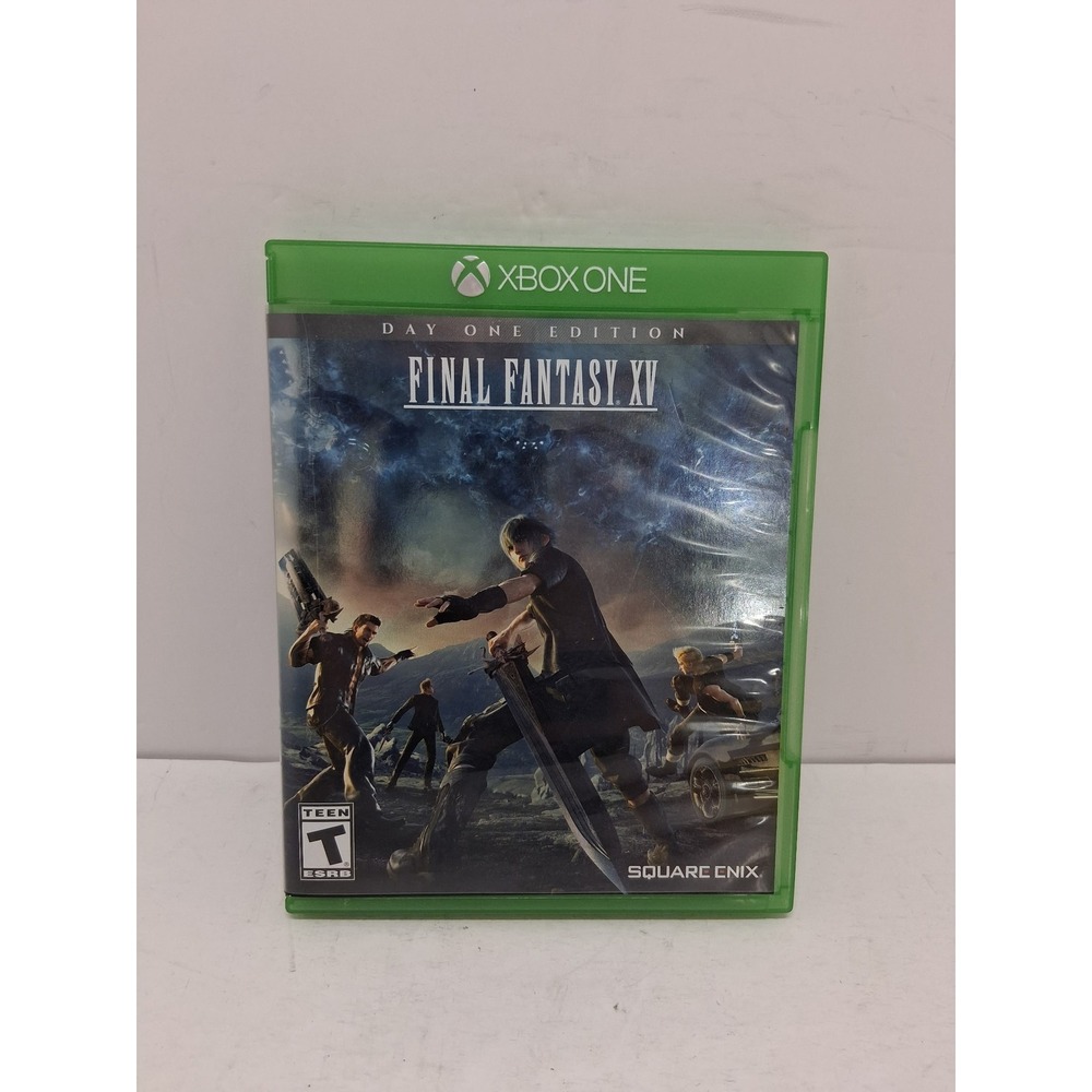 Final Fantasy XV Day One Edition Xbox One Square Enix RPG Video Game Disc Case